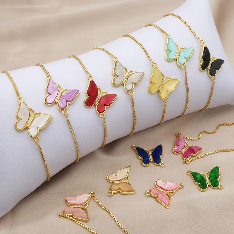 

Good quality fashion wowen crstal bangles bracelet for girl gift 18K gold plated charms stainless steel bracelet