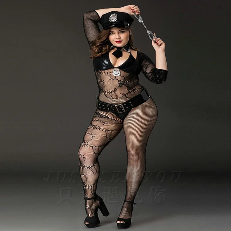 

New Arrival American Sexy Police Uniform Lingerie, Black
