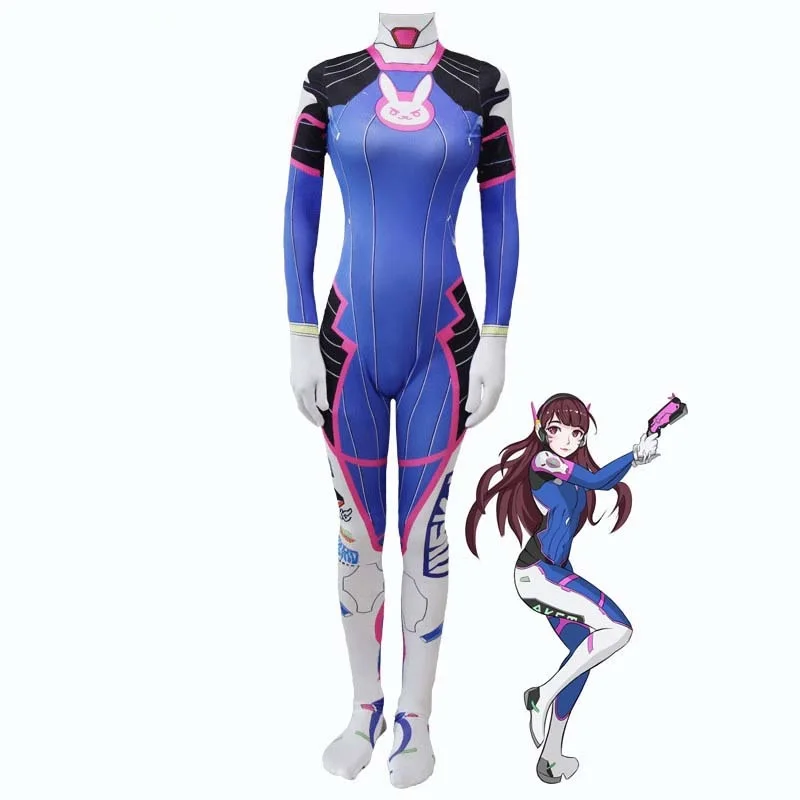 

Game Protagonist DVA Cosplay Waterproof Tattoo Stickers DVA Cosplay Loli