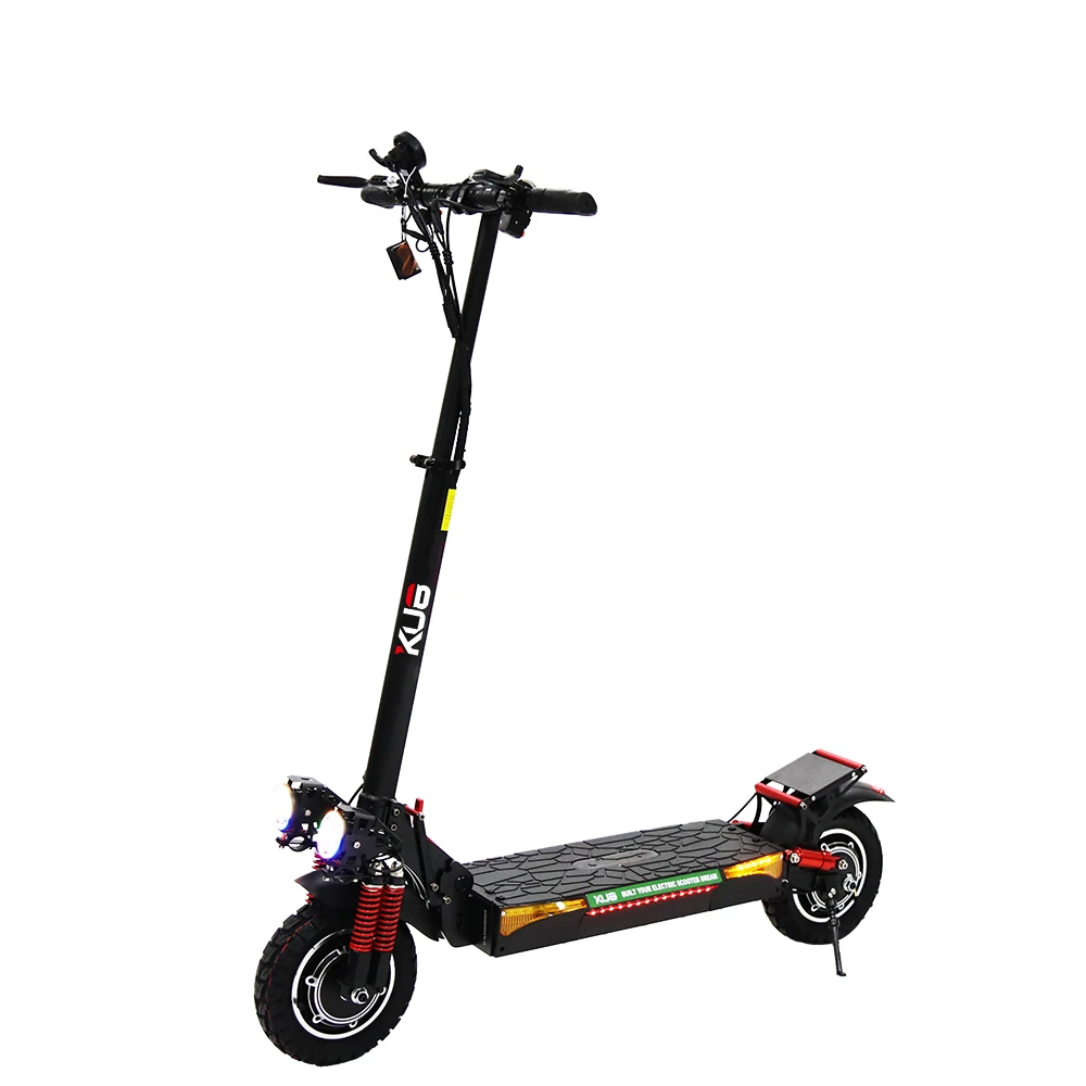 

2023 New off road 10inch tires 1600w folding electric scooter fast speed 60km/h for adult