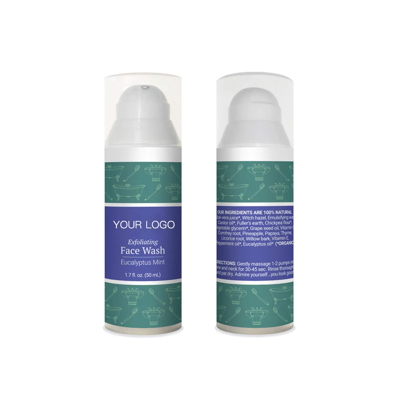 

Hot Sale Natural Organic Face Eye Deep Cleansing Makeup Remover Mamaearth Green Men'S Face Wash