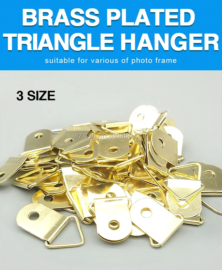 Brass Triangle Hanger