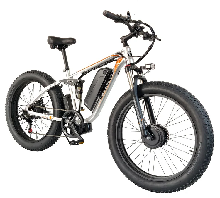 

2023 Hot Sale CE Ebike 2000W 48V Double High Performance Motor Electric Mountain Bike 23AH 26inch Fat Tire Electric Bicycle