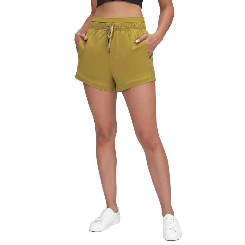

2021 new spring summer drop shipping women fitness pocket yoga shorts nylon spandex comfortable jogger sweat biker pants, As you see or oem