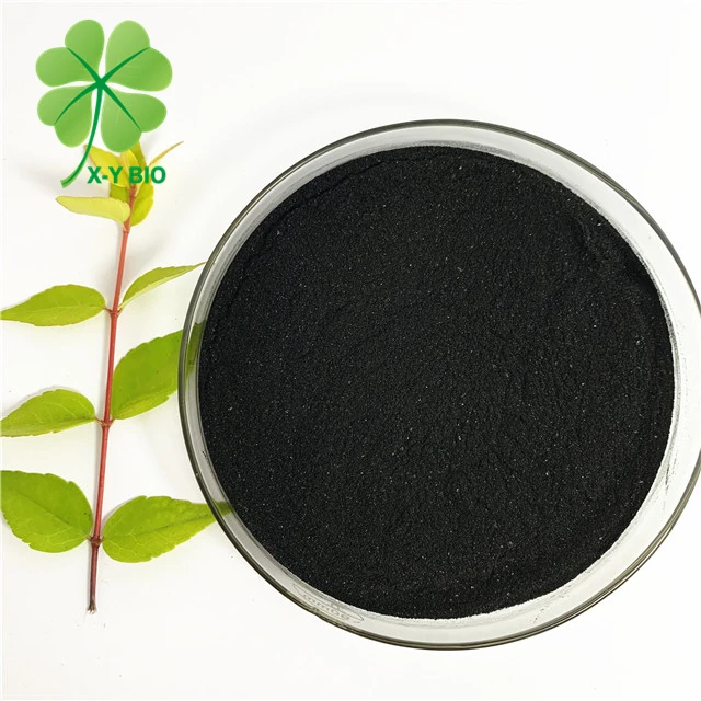 
Best Selling high quality 100% Solubility Shiny Potassium Humate Powder 