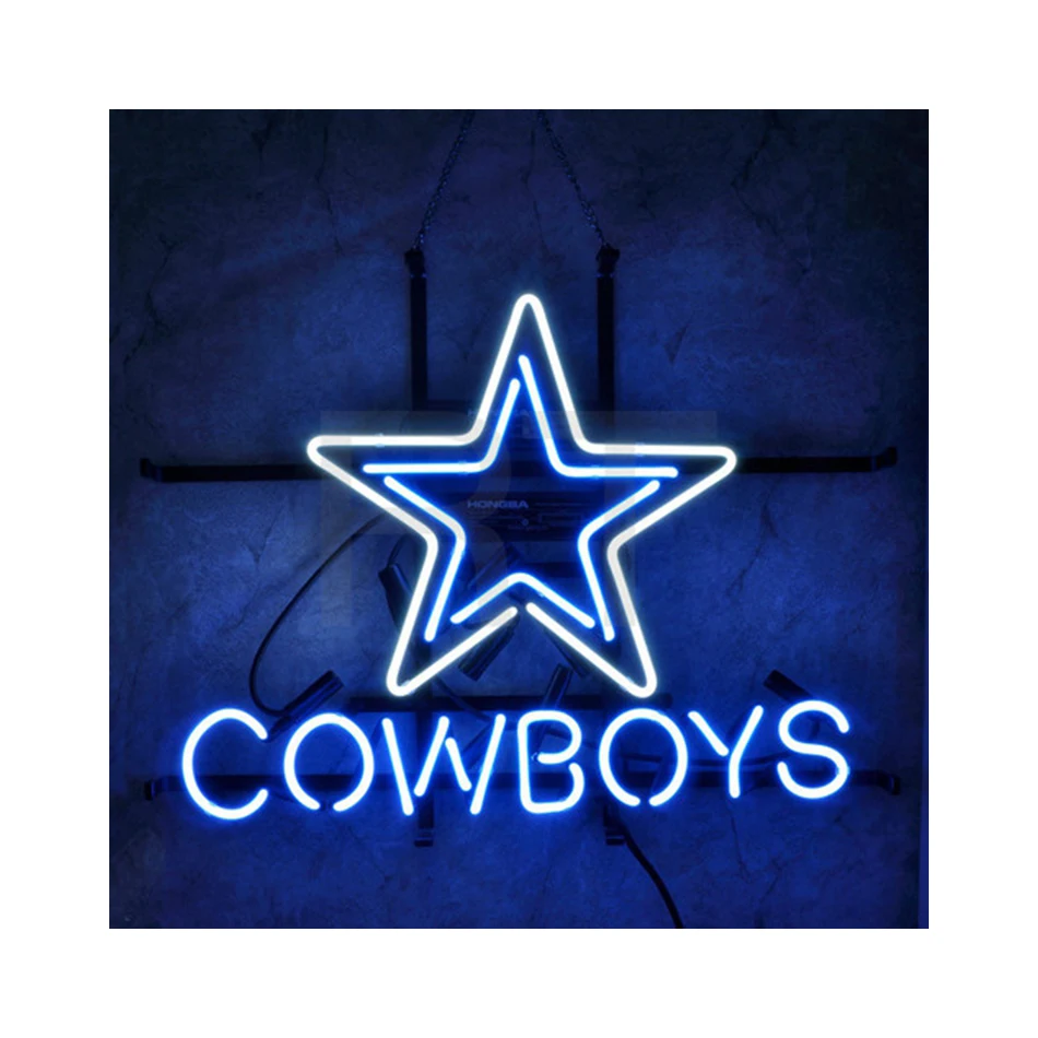 

Top sellers 2020 for amazon Cowboys casino vintage bar mancave acrylic neon sign