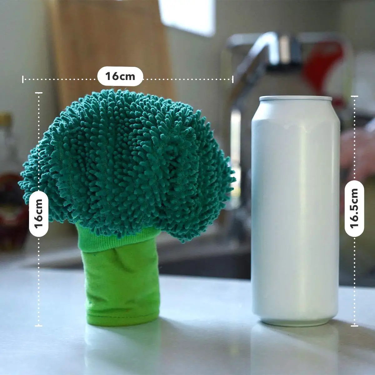 

Anti Bite Creative Simulation Broccoli Toy Puppy Squeaky Pet Chew Dog Toys, Green