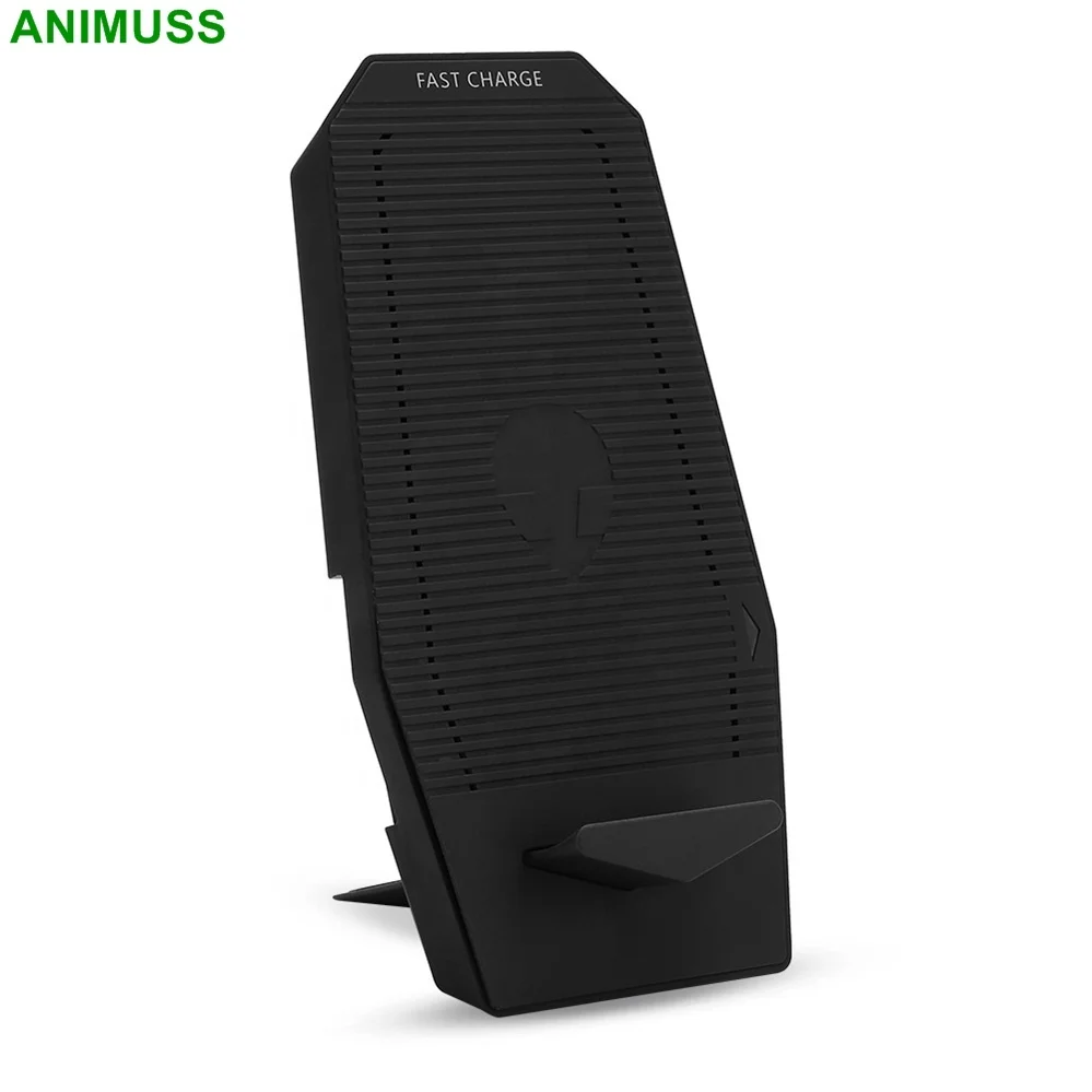 

3 Coils Fast 2 In 1 Wireless Charger Stand for Apple Samsung Huawei Xiaomi LG