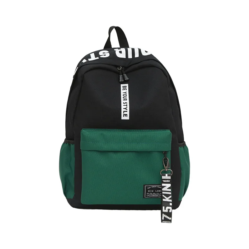 

New Trend Design Nylon Backpacks Travel Large Capacity Casual Shopping Back Pack Girls Boys School Backpack For Outdoor, As pictures/custom made