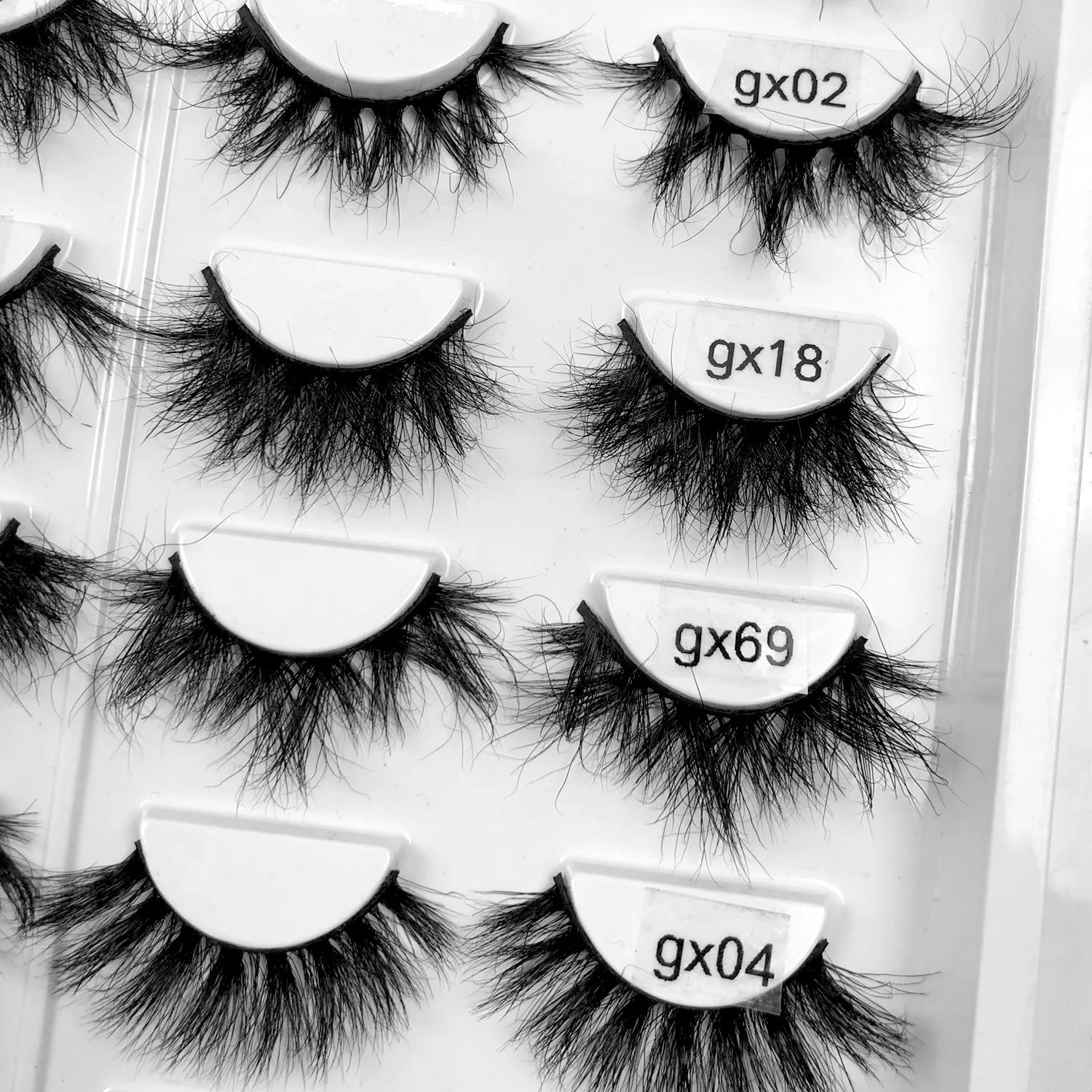 

100% mink eyelashes lashes 5D 3d wholesale vendor bulk 20 mm fluffy mink eyelash