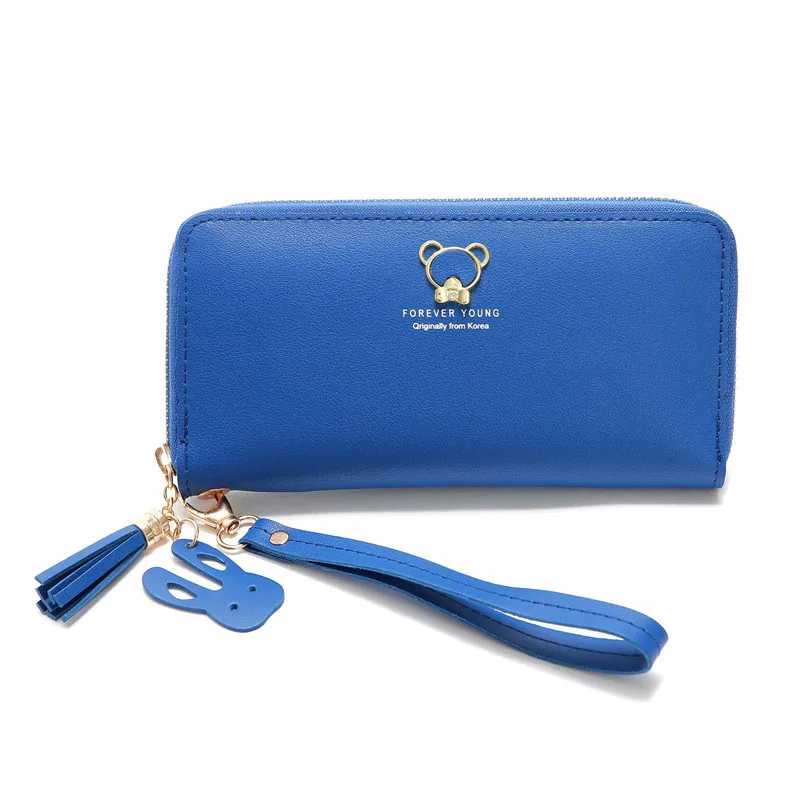 

top selling custom ladies hand purse phone money wallet promotion designer long luxury card women leather wallet