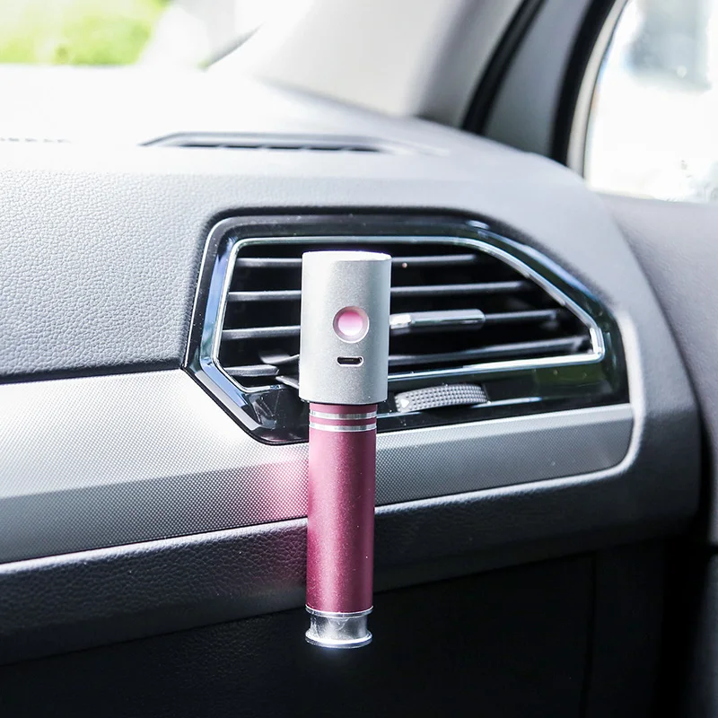 Small Metal Car Air Vent Clips For Mini Usb Rechargeable Perfume