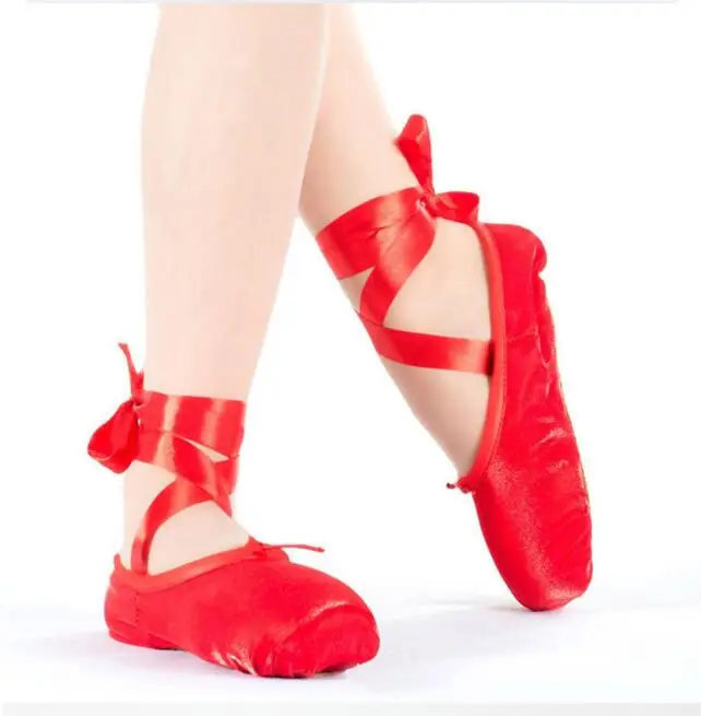Bl Ballet Dance Satin Ballet Shoes Flat Shoes Wholesale Cheap Pointe