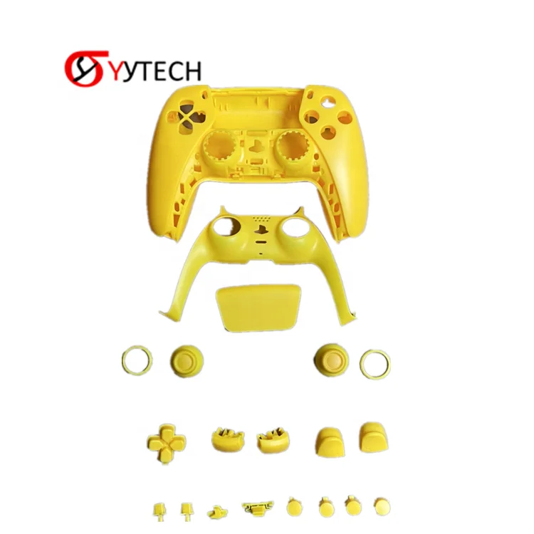 

SYYTECH 2021 New Gamepad Complete Replacement Shell L1 R1 button Set for Playstation 5 PS5 Controller Accessories, Various kinds of color