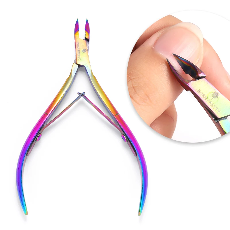 

BORN PRETTY Nail Cuticle Nipper Colorful Clipper Scissor Dead Skin Remover Trimming Nail Cuticle