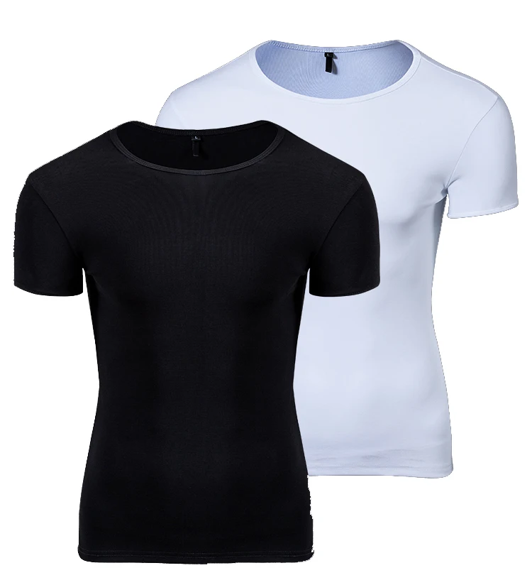 

Rummandy stock polyester spandex slim fit t shirt whosale gum t-shirt manufacturer from China, Customized color