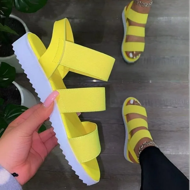 

2023 new fashion Spring and summer European and American Beach Flip flops slipper women's flat for ladies sandals slide femme