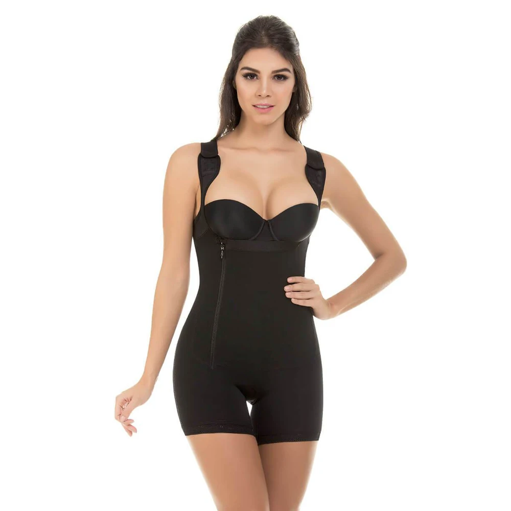 

wholesale shapewear black tummy control butt lifter body shaper