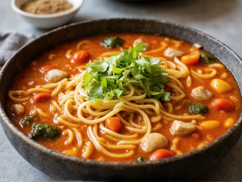 Tom Yum Noodle Soup: Authentic Thai Dish Explained
