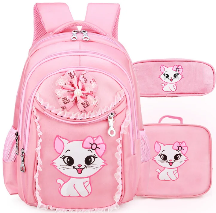 

2021 Polyester schoolBag Backpack Mochila Bagpack girls School Bag