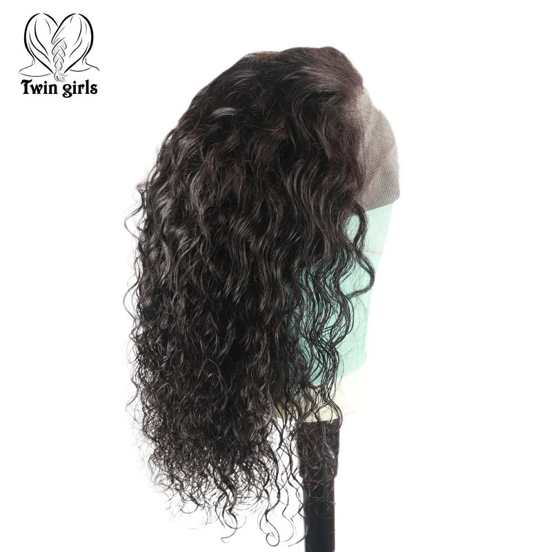 

2021 new hot selling virgin cuticle aligned human hair invisible transparent hd lace wigs 13x4 20inch, Natural black color hair wig