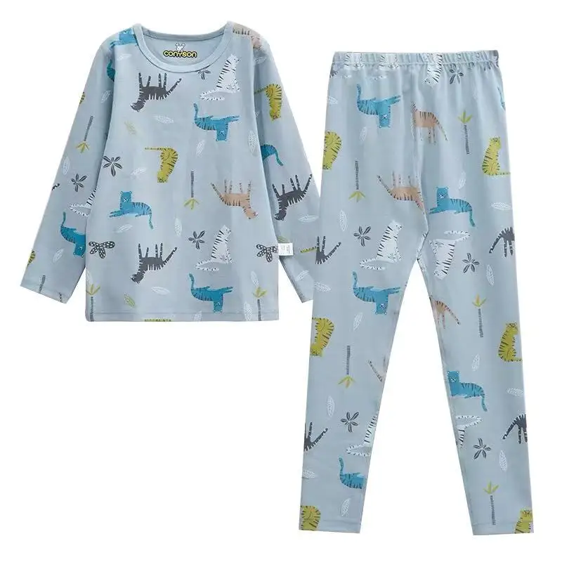 

Made in china kids sleepwear set wholesale thermal kids pajamas