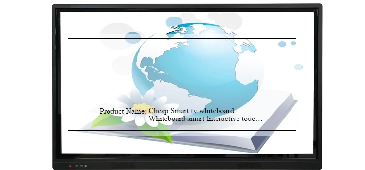 product-Cheap LCD Smart TV Infrared Whiteboard Interactive Touch Screen Panel for Kids School TFT Fr