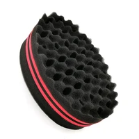 

Professional Magic Double Sides Twists Curling multi hole curly Hair Sponge For Barbershop