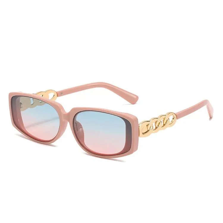 

VIFF HP21275 Unique Design Shades Sun glasses Rectangle Lens Cool Vintage Sunglasses