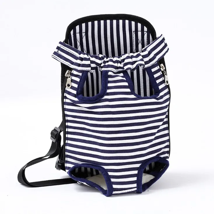 

Pet legs out pet dog carrier backpack for small medium puppies travel, Color stripe,blue stripes,denim,union jack, flamingo