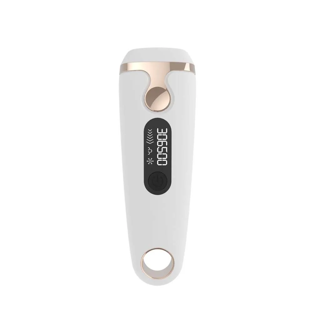 

Travel Portable Electric stripper facial hair epilator removal laser, Purple/gold