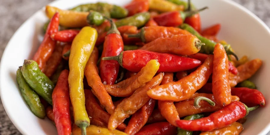 Air fryer drying peppers