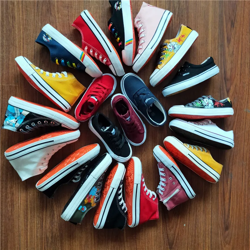 

Cheap children's canvas sports shoes made in China