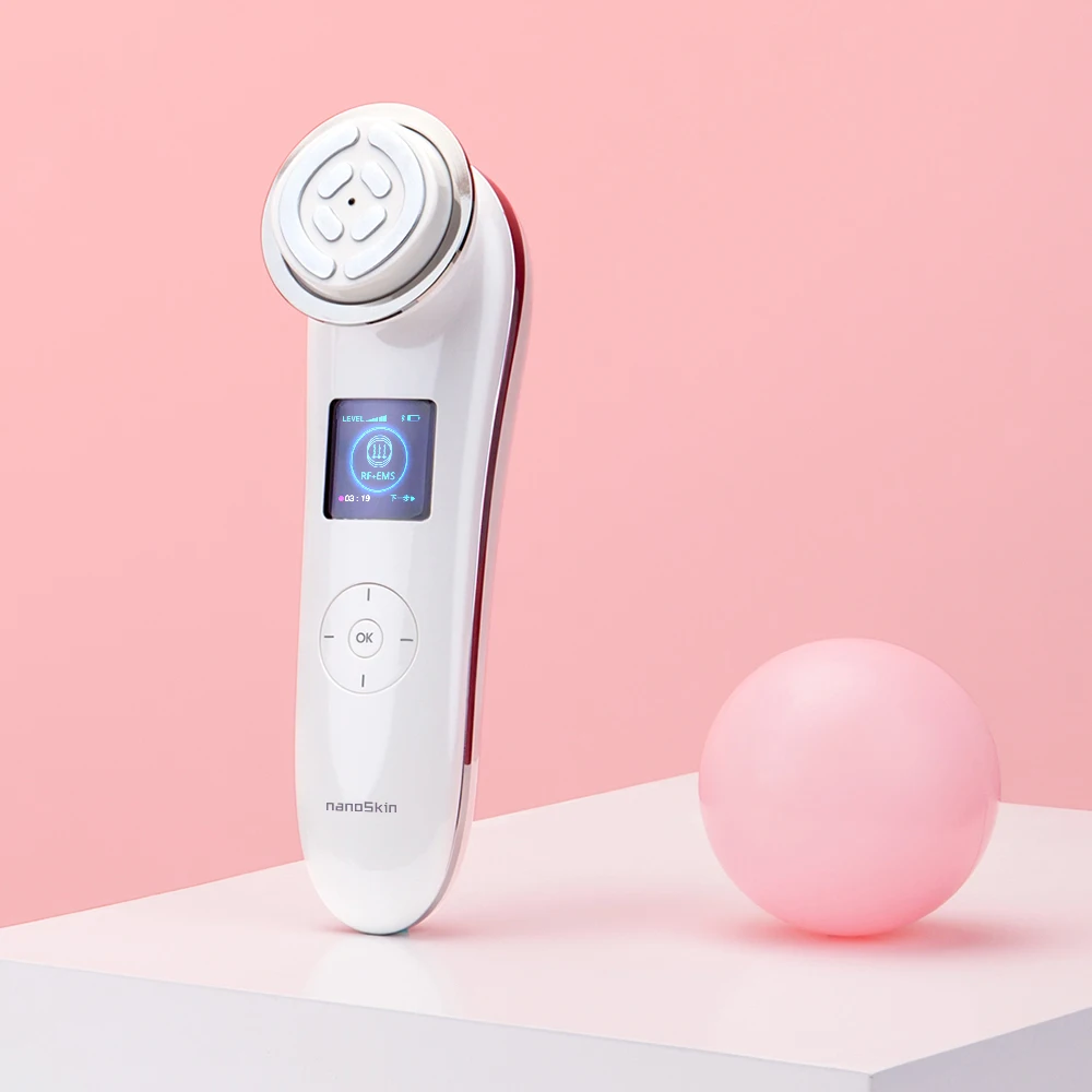 

2021 nanoskin Mini face lift machine fractional rf face lifter massager