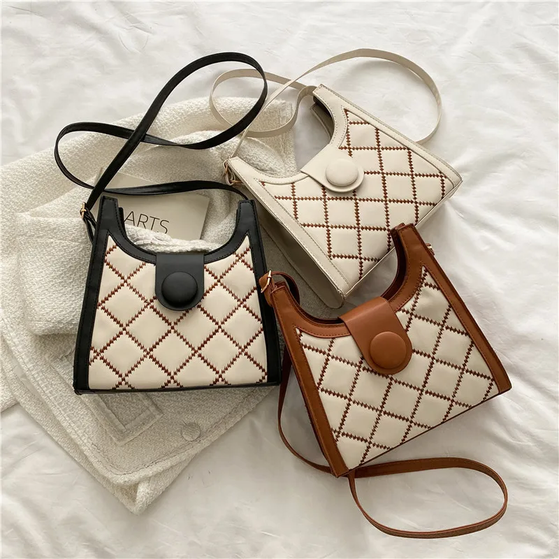 

Good Selling Vintage All Match Pu Leather Messenger Bag Custom Crossbody Messenger Bag Women'S Messenger Bags Luxury, Picture shows