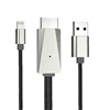 Digital AV adapter power adapter usb adapter,2019 Latest Plug and Play 1080P Audio AV Connector