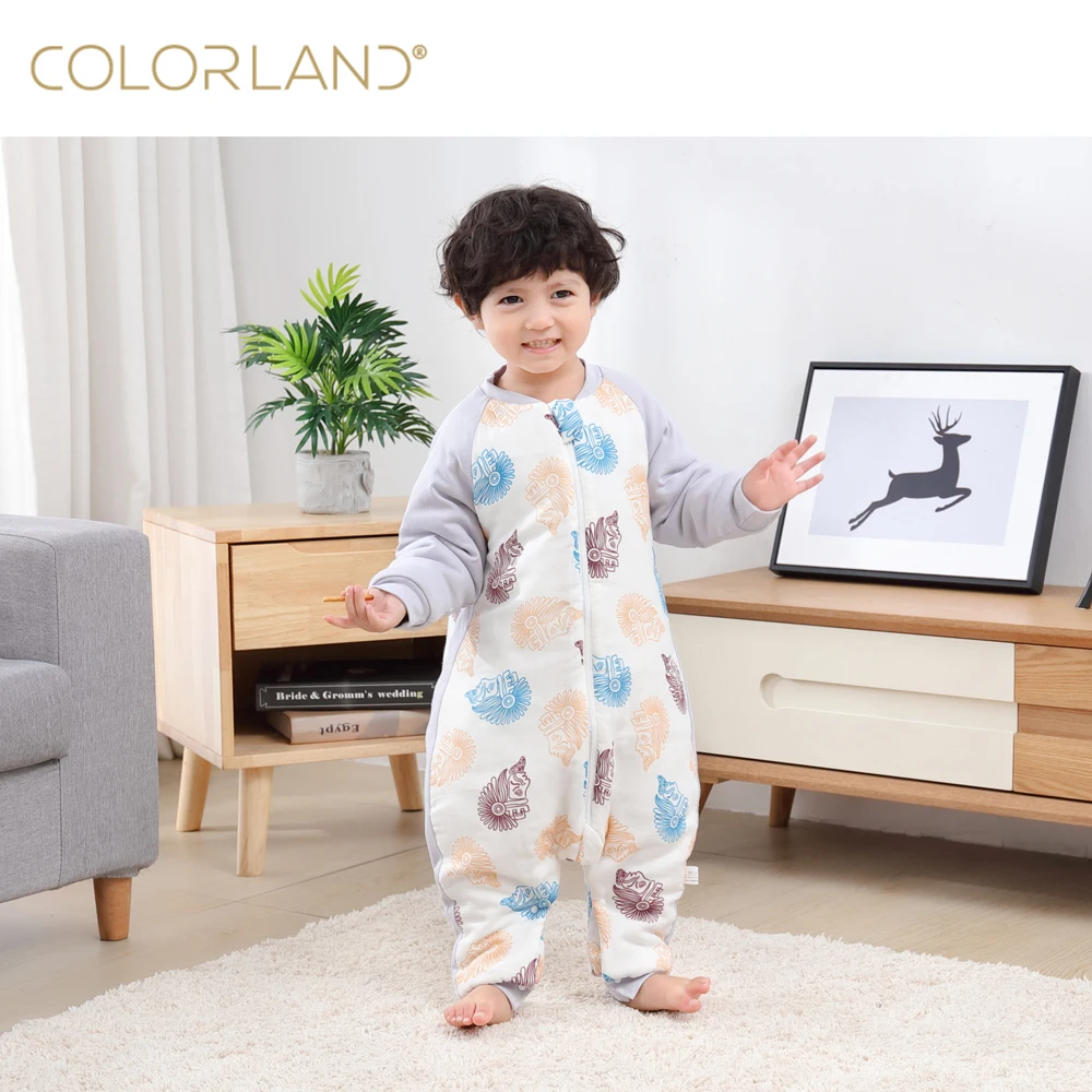 

Colorland cotton baby sleep sack winter warm split leg Baby Sleeping Bag