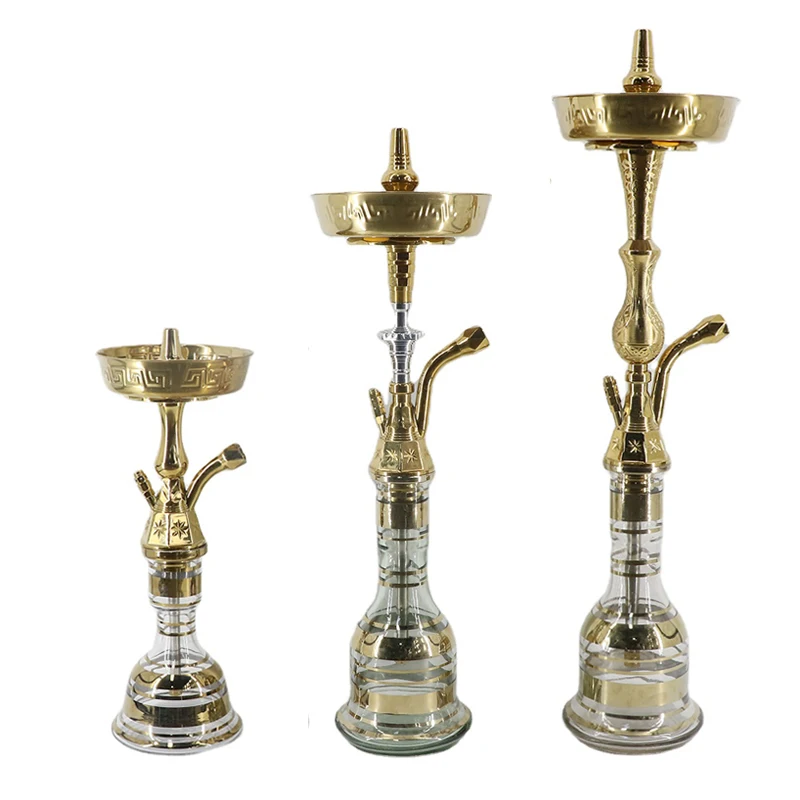 

Khalil Mamoon Shisha Hookah Genuine Egyptian Sheesha Pipe Cafe Style / Hookah Pipe Set