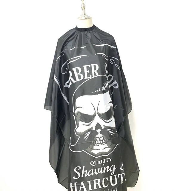 

Custom Professional waterproof & Antistatic Salon Haircut styling Capes, Black