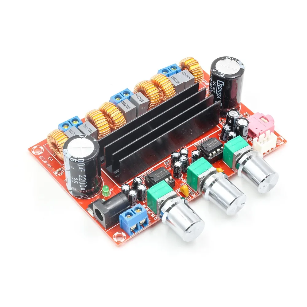 

New Amplifier Board TPA3116D2 50Wx2+100W 2.1 Channel Digital Subwoofer Power 12~24V