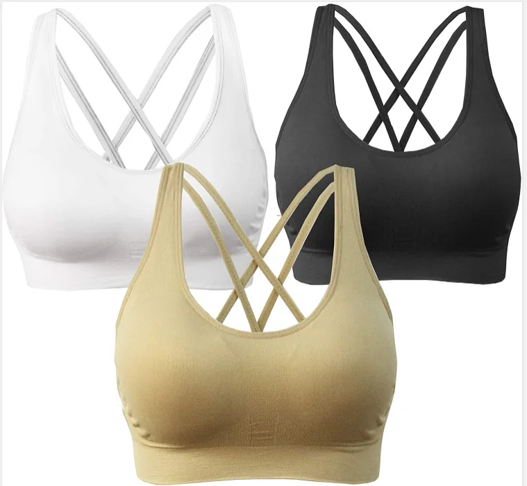 

Bulk Custom Price Discount Sports Bra Sling Underwear Yoga Wear Vest Yoga Bra