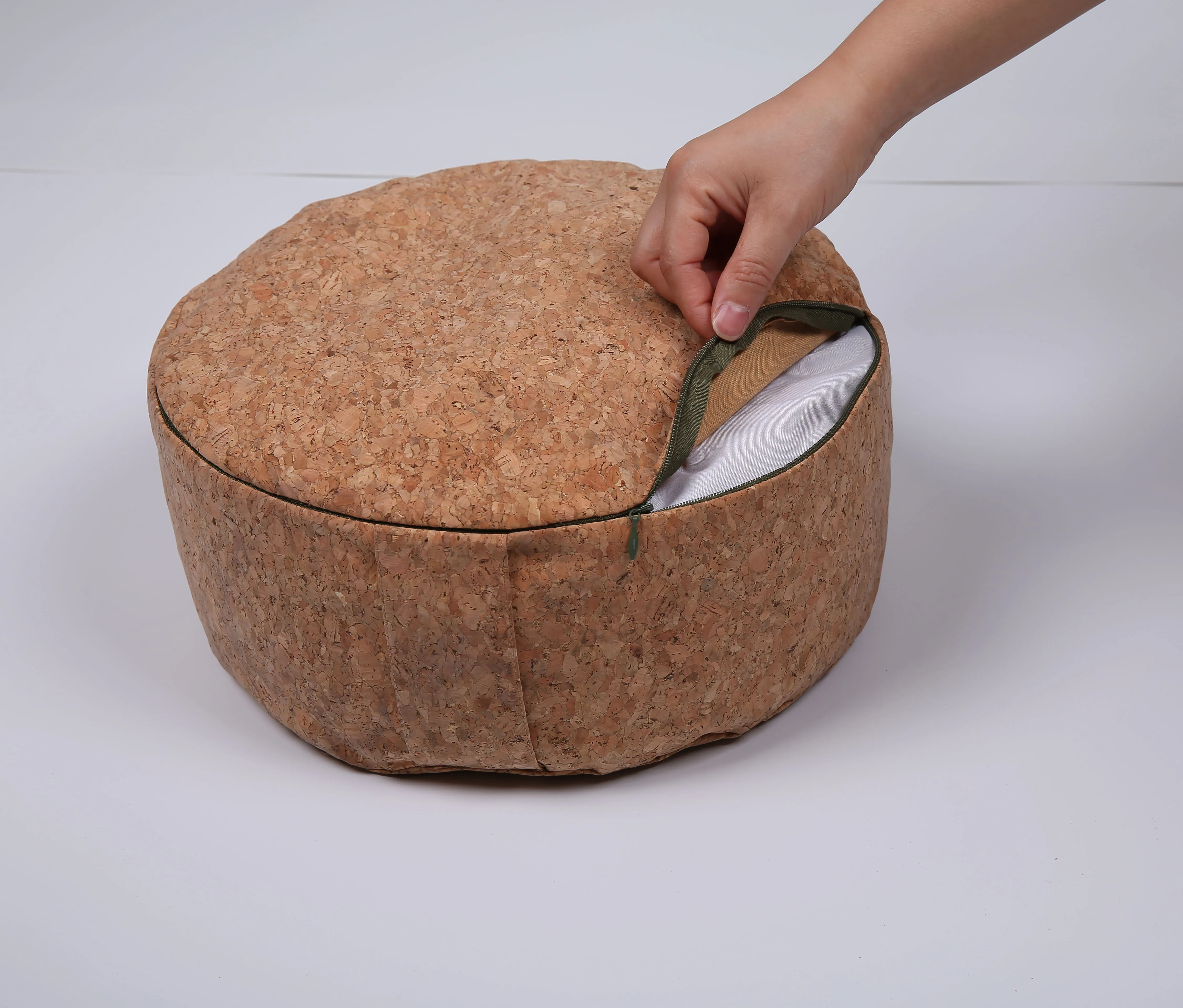 Factory Wholesale Round Cork Meditation Cushion Outdoor Cushions