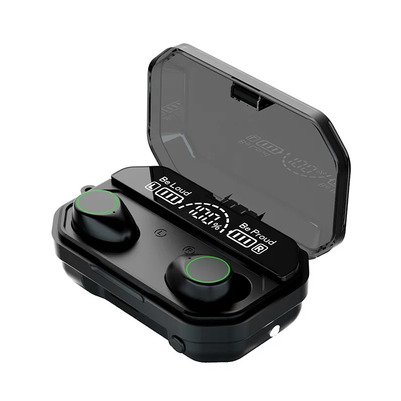 

A16 headphone Sport in ear IPX7 Waterproof Gaming Headset BT Wireless Earbud tws a16 earphone with Digital Display