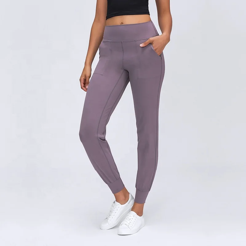 

Loose Fit Sports Quick Drying Sweatpants Women Jogger Pants Yoga with Pocket, Multiple color available