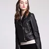 Ladies Soft Slim Spring Or Autumn Pure Genuine fashion biker Jacket Women Motorcycle leather jacket