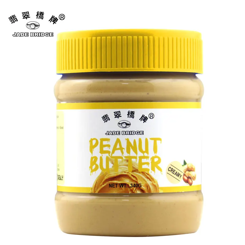 
340 g Jade Bridge Creamy Peanut Butter Bulk Wholesale For Supermarket 