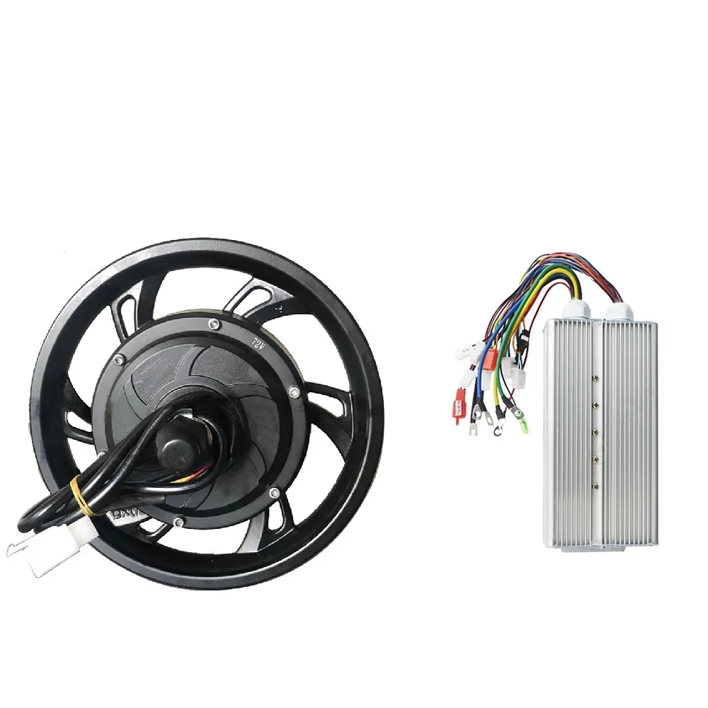 

12 inch 1500W electric bike hub motor with controller, Black