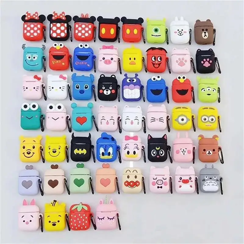 

Hot Sale New For Airpods Case Silicone Cartoon Cute For Airpods Case Cute, Multi patterns