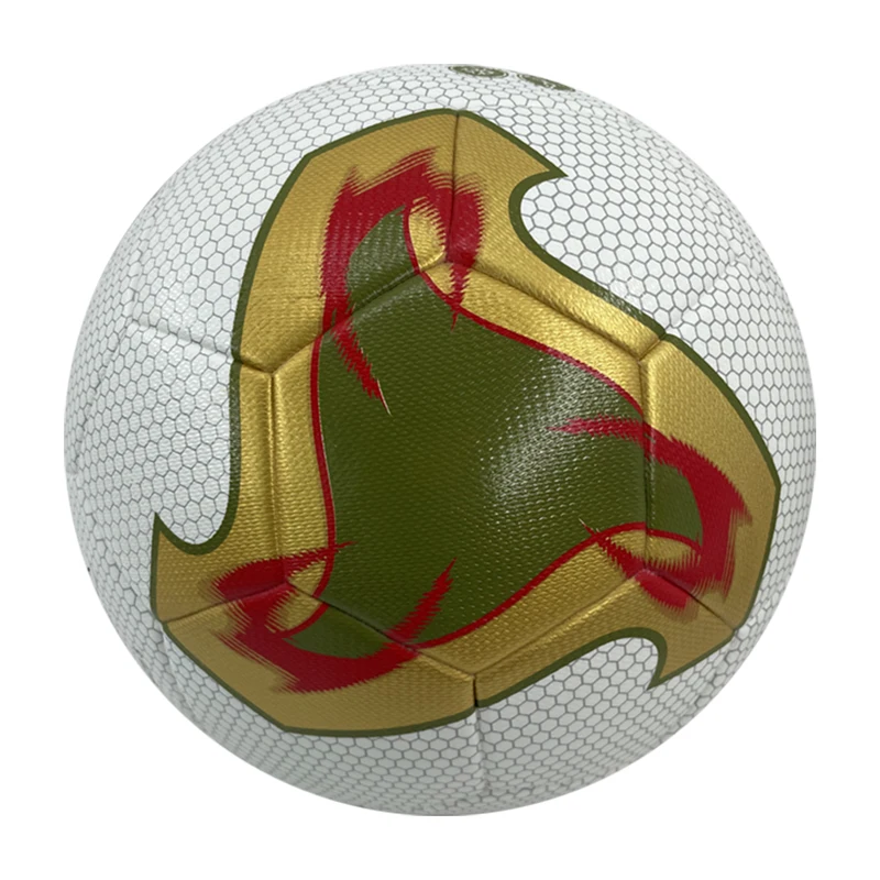 Thermal Bonded Popular Official Football Colour Match PU Leather Laminated Professional Size 5 Soccer Ball
