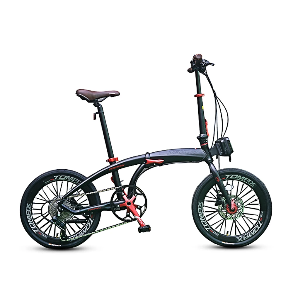 

Solomo 20 inch 6061 Aluminum Alloy Bike 10 Speed Factory Wholesale Foldable Bicycle MTB OEM, Customized color